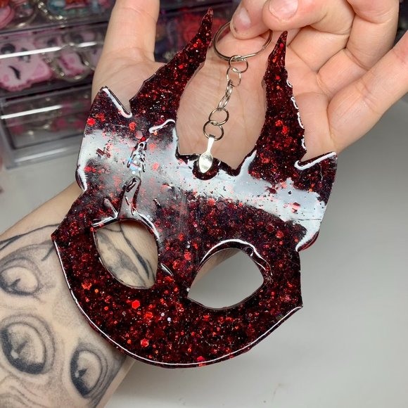 Handmade Kitty Keychain - Picture 5 of 5